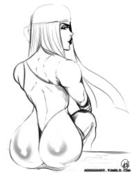 1girls adoggoart ass big_ass elektra_natchios female marvel solo