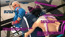3d ass_focus ass_grab ass_worship big_ass cammy_white chun-li comic futanari huge_ass juri_han street_fighter street_fighter_6 tagme text theboobedone threesome