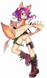 animal_ear fox_ear highres nude trickster