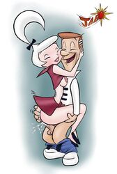 flats george_jetson hanna-barbera judy_jetson nipples tagme the_jetsons