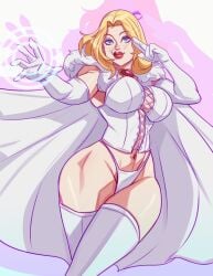emma frost from marvel by dlusional