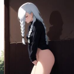 ai_generated female female_solo fingering fingers girl jujutsu_kaisen masturbation mei_mei_(jujutsu_kaisen) no_sound pussy rubbing rubbing_pussy solo solo_female tagme vaginal_penetration video