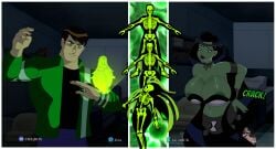 ben_10 ben_tennyson breasts covered_nipples danny_phantom desiree female gender_transformation genie huge_breasts jay-r0ck male mtf_transformation transformation