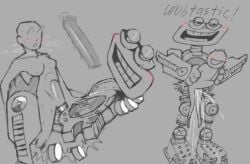 1girls 1robot 4_fingers artist_upload blush blush_lines breasts colorless cowgirl_position cum cum_inside cum_overflow cumming deep_penetration disembodied_head disembodied_limb duo ejaculation evilevilevil faceless_female female from_behind full_body grey_background half-closed_eyes human human/robot human_fleshlight inside_view large_penis looking_pleasured male massive_penis metal_penis monster monster_on_human monsterfucker my_singing_monsters naughty_face open_mouth penis piano piano_keys pussy rare_wubbox robophilia robot robot_on_human segmented_arms segmented_legs self_upload simple_background size_difference speaker speakers stomach_bulge stomach_deformation sweat sweating teeth_showing teratophilia text vaginal_penetration wubbox wubbox_(my_singing_monsters) x-ray