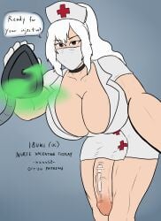 2020 dated futanari gloves hentai intersex nurse original_character penis pov skullgirls tagme valentine_(skullgirls)_(cosplay) xxxx52