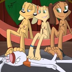 animated brandy_&_mr_whiskers brandy_and_mr._whiskers brandy_harrington foot_fetish foot_folk foot_worship footjob mr._whiskers sandy_carington smelly_feet sniffing_feet soles tagme tiffany_turlington video