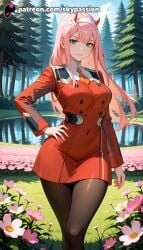 1girls 2025 ai_assisted ai_generated anime aqua_eyes artist_name black_legwear blue_flower blue_sky bouquet branch breast breasts bush bust chest dandelion darling_in_the_franxx day dress explicit female field flower flower_field garden grass hairband hand_on_hip hi_res high_quality high_resolution highres holding_bouquet holding_flower horns hydrangea leaf lily_(flower) lily_pad long_hair looking_at_viewer lotus nature orange_flower outdoors palm_leaf palm_tree pantyhose patreon patreon_username petals pink_flower pink_hair pink_rose plant pond potted_plant purple_flower sky skypassion smile solo stable_diffusion tree tulip under_tree uniform watermark white_flower white_hairband white_rose yellow_flower zero_two_(darling_in_the_franxx)