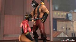 1boy 1girls 3d animated balls breasts catstf2nsfw fellatio female fempyro gif male oral oral_sex penetration penis pyro pyro_(team_fortress_2) rule_63 sex tagme team_fortress team_fortress_2 valve