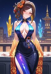 chiori (genshin impact) from genshin impact by shadowrealmarts