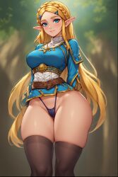 princess zelda from breath of the wild