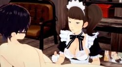 3d akira_kurusu animated becky_(persona) cfnm cuckold gloved_handjob handjob koikatsu netorare no_sound ntr persona persona_5 sadayo_kawakami simp_no_3769 tagme video