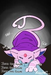 2025 digital_drawing_(artwork) digital_media_(artwork) duo eeveelution english_text espeon fellatio female female_penetrated feral feral_on_feral feral_penetrated feral_penetrating feral_penetrating_feral first_person_view fur generation_2_pokemon generation_4_pokemon hi_res jasper_(bgklonewolf) lone_(lonewolffl) lonewolffl looking_at_viewer luxray male male/female male_penetrating male_penetrating_female nintendo oral penetration penile penis_in_mouth pokemon pokemon_(species) purple_body purple_fur purple_sclera purple_tail quadruped sex simple_background spread_legs spreading tail text white_eyes
