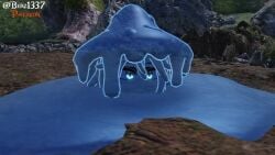 1boy 1girls 3d animated berz1337 boob_focus breasts cum cum_in_pussy cum_inside expansion female foot_penetration footjob growth holding holding_down longer_than_30_seconds looking_at_viewer missionary_position outdoors outside penis penis_out pinned pov preview roblox robloxian see-through_body self_upload slime slime_girl solo stare tagme video