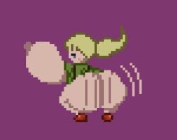ass ass_focus ass_jiggle ass_shake big_ass big_breasts breasts cheekybee547 huge_ass pixel_art poniko ponytail shaking_ass shaking_butt solo sprite sprite_art sweater twerking yume_nikki