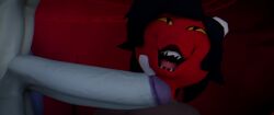 2025 2boys animated anthro balls ballsack big_penis black_hair dahsharky_(character) dasharky3d demon_girl female gaelo_(geiimp) helluva_boss huge_cock imp imp_(helluva_boss) long_penis male meme_reference no_sound orgasm_face penis rumi_sniffing_gimbap shark_man smelling smelling_penis sniffing sniffing_penis tagme unseen_male_face video white_penis yaoi