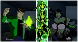 ben_10 ben_tennyson breasts covered_nipples danny_phantom desiree female gender_transformation genie huge_breasts jay-r0ck male mtf_transformation transformation