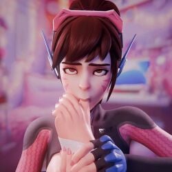 1girls 3d 3d_animation animated d.va doopysart_(artist) feet female foot_fetish hana_song nail_polish overwatch_2 self_worship sucking_toes tagme toenail_polish toes