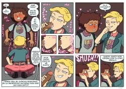 2boys 2d after_orgasm after_sex afterglow aged_up alternate_version_available amphibia amphibia_(finale) amphibia_(series) anne_boonchuy ass assertive assertive_male big_glans big_penis blonde_hair blonde_male blowjob blue_eyes blush bodily_fluids bodily_fluids_drip bodily_fluids_in_mouth boys_love brown_hair chocolate_and_vanilla clothed clothed_male clothed_sex college college_student comic comic_page comic_panel cum cum_in_mouth cumming cumming_in_mouth cumming_inside dark-skinned_male dark_skin deep_penetration deepthroat disney disney+ disney_channel dominant dominant_male drinking drinking_cum eating_cum female_to_male femboy femboy_on_femboy femboy_only femboydom femboysub friends gay gay_blowjob gay_domination gay_kissing gay_male gay_sex genderswap_(ftm) glans heart hearts_around_head interracial light-skinned_male light_skin long_penis looking_at_another looking_pleasured male male/male male_only maledom malesub mole mole_under_eye mouth_full_of_cock mouth_full_of_cum naughty naughty_face naughty_smile onomatopoeia oral oral_creampie oral_penetration oral_sex passionate passionate_fellatio passionate_kiss penis penis_grab penis_in_mouth pink_shorts pink_thong pink_underwear planz34 purple_shorts red_glans rule_63 saliva saliva_on_penis saliva_string saliva_trail sasha_waybright seductive seductive_eyes seductive_look seductive_smile sex sharing_cum shy shy_male snowballing spanish spanish_dialogue spanish_text squatting submissive submissive_male swallowed_whole swallowing swallowing_cum swallowing_penis_while_deepthroat text text_bubble thai thai_male thick_penis thong thong_underwear toxic_yaoi twink underwear uniform yaoi