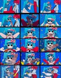 hatsune miku from mesmerizer (vocaloid)