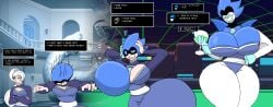 queen (deltarune) from deltarune by miss ezzy