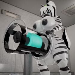 2025 anthro anthro_only ballsack big_breasts black_nipples breasts cum cumming evov1 furry futa_only futanari intersex knotted_penis masturbator mp4 penis solo_futa sound_effects standing tagme video zebra_girl zebra_stripes zuki_(evov1)