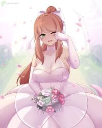 monika (doki doki literature club) from doki doki literature club by raionart