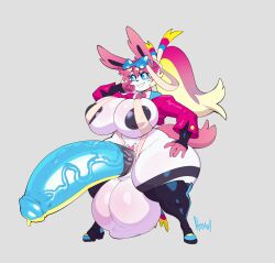 eeveelution from nintendo by nedoiko