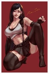 tifa lockhart from final fantasy by rim jims