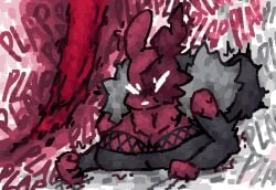 ambiguous_penetration anthro anthrofied artificer_(rain_world) big_breasts bodily_fluids breasts burn_scar clawing_floor closed_eyes clothing dewlap_(anatomy) duo fancy_clothing female feral fishnet_clothing fist fur_collar genitals implied_vaginal looking_pleasured looking_upset male male/female motion_lines motion_path notched_ear penetration penis plap plap_(sound) portrait rain_world scaliescum scar slugcat stuck sweat tapering_penis three-quarter_portrait through_wall tremble_spikes videocult x-ray_view