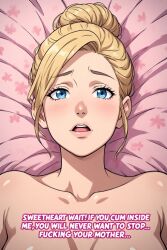 ai_generated blonde_female hidden_sex incest mother_and_son pov pov_eye_contact sex