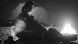 1female 1girls 3d anal blender dom3d fisting lara_croft solo solo_female tagme tomb_raider