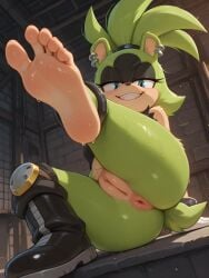 surge the tenrec from sega by side story