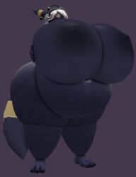 anthro anthro_female anthro_focus anthro_only ass big_ass big_breasts breasts bubble_ass bubble_butt cassie_(queenkabu) cleavage eeveelution fat fat_anthro fat_belly fat_female female female_anthro female_focus female_only furry furry_female furry_only huge_ass huge_breasts hyper_breasts kingofthekabuto nipples oc original_character pokemon pokemon_(species) queenofthekabuto solo thick_thighs umbreon wide_hips