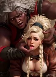 2girls ai_generated ambessa_medarda animated arcane ass blonde-haired_female blonde_hair braided_hair child_bearing_hips crossover curvaceous curvaceous_ass curvaceous_body curvaceous_female curvaceous_figure curvaceous_hips curvaceous_thighs curvy curvy_body curvy_female curvy_figure curvy_hips curvy_thighs defeat defeated degradation degrading dominant dominant_female domination female female_focus femdom femsub forced gemma_(monster_hunter_wilds) green_eyes humiliated humiliating humiliation interracial jabbaman58 large_breasts league_of_legends monster_hunter monster_hunter_wilds mp4 spit spit_in_mouth spitting spitting_in_mouth tagme thick thick_hips thick_legs tongue_out video voice_acted voluptuous voluptuous_female waifu whimpering woman_only yuri