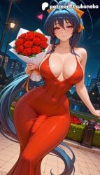 1futa 2026 ai_assisted ai_generated akeno_himejima anime artist_name big_breasts bouquet breasts brick_wall building bust busty castle cityscape collarbone dress explicit flower futa_only futanari hair_between_eyes hi_res high_quality high_resolution high_school_dxd highres himejima_akeno holding_bouquet large_breasts light-skinned_futa long_hair night night_sky patreon patreon_username penis petals purple_eyes red_dress red_flower red_rose rose rose_petals solo stable_diffusion tsukoneko very_long_hair watermark