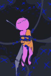 1boy angry antennae_(anatomy) bound daddy_long_legs_(rain_world) facial_markings five_pebbles_(rain_world) forehead_mark imminent_rape imminent_sex iterator_(rain_world) male non-human non-human_head non-human_only pink_body pink_skin questionable_consent rain_world robot robot_boy robot_humanoid tentacle tentacle_rape tentacle_sex toony wire