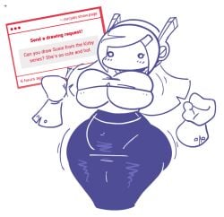 alien alien_girl alien_humanoid kirby_(series) strawpage_request susanna_patrya_haltmann susie_(kirby) tagme thehoraco