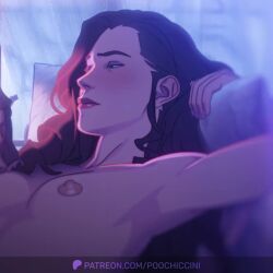 2girls animated asami_sato bed bedroom bedroom_eyes bisexual_female blush bob_cut breast_sucking canon_couple caressing_head clitoral_stimulation completely_nude dark-skinned_female embrace erect_nipples eyeshadow female_only fingering fingers fire_nation happy_sex implied_fingering implied_penetration interracial_yuri korra laying_on_back lesbian_sex licking_nipples light-skinned_female looking_pleasured love lying_on_pillow making_love naked nipple_suck no_sound nude nude_female on_bed passionate poochiccini relaxing romantic romantic_couple romantic_sex rubbing_pussy sensual slow_sex small_breasts soft softcore spread_legs sucking_nipples tagme the_avatar the_legend_of_korra tomboy tongue video water_tribe yuri