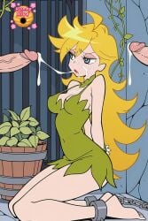 2d ai_generated angel anime anime_character arms_behind_back artist_logo ass bangs bare_arms bare_legs bare_shoulders bare_skin bare_thighs barefoot bars bellybutton blonde-haired_female blonde_female blonde_hair blonde_hair_female blue_eyes blue_eyes_female boner bracelet breasts bukkake captive captured captured_female cell cfnm chained_ankles chained_legs chained_up chains closed_mouth clothed clothed_female clothed_female_nude_male cock cum cum_dripping_down_chin cum_dripping_from_mouth cum_dripping_from_penis cum_dripping_on_face cum_on_body cum_on_breasts cum_on_chest cum_on_face cum_on_upper_body cum_outside cumdrip cumdripping cumming cumming_on_face cumshot cumshot_on_face dc dick double_cumshot dress dressed ejaculate ejaculating ejaculating_cum ejaculation erect erect_cock erect_dick erect_penis erection eyebrows eyelashes feet female female_focus fully_clothed fully_clothed_female gainax genital_fluids genitals green_clothing green_dress hands_behind_head hard hard_cock hard_dick hard_on hard_penis high_res high_resolution highres human hunnyhive(artist) indoors kneeling kneeling_female kneeling_on_floor kneeling_on_ground knees knees_together legs_together light-skinned_female light-skinned_male light_skin lipstick long_blonde_hair long_hair long_hair_female looking_away mouth_closed navel_visible_through_clothes nose pantiel_anarchy panty_&_stocking_with_garterbelt panty_anarchy partial_male penis poison_ivy_(cosplay) potted_plant prison prison_cell prisoner raised_butt raised_shoulders red_lips red_lipstick restrained restrained_ankles restrained_female revealing_clothes short_dress short_skirt shoulders skimpy skimpy_clothes solo_focus straight straps studio_trigger thighs_together uncircumcised vein veiny veiny_cock veiny_dick veiny_penis vines voluptuous voluptuous_female