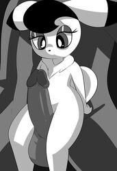 1girls 2016 animal_ears anthro balls black_and_white black_hair bokko breasts bunny_ears bunny_tail chest_tuft eyelashes faceless_male female fur furry hair human kemono lagomorph larger_female male mammal monochrome osamu_tezuka_works penis rabbit short_hair size_difference smaller_female tail the_amazing_3 virate-chip white_fur