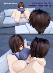 1futa 1girls 3d bottomless bottomless_female couch couch_sex dickgirl dickgirl/female futa_on_female futadom futanari futanari_penetrating pussy roblox robloxian self_upload siouxsie siouxsie(roblox) tagme text yuri