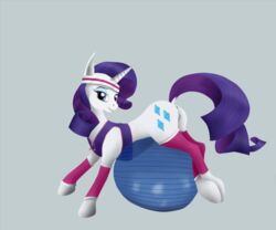 anatomically_correct animated anus cutie_mark equine eyeshadow female feral friendship_is_magic hair horn long_hair looking_at_viewer makeup mammal my_little_pony pussy rarity_(mlp) solo szafir87 unicorn vagina