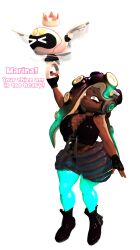 ass bubble_butt curvy curvy_body marina_(splatoon) pearl_(splatoon) pearl_drone_(splatoon) relliksb splatoon splatoon_3 splatoon_3:_side_order transparent_background