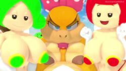 16:9 3d 3girls 4k ambiguous_penetration animated anthro big_ass big_breasts bimbo blue_eyes blue_sky bottomwear bowser_jr. covered_nipples female gloves green_eyebrows green_hair hd hi_res high_resolution highres koopa koopaling leviantan581re long_gloves looking_at_viewer male male_pov mario_(series) mp4 multiple_girls naked nintendo nude open_mouth oral oral_sex outdoors paizufella paizuri penetration pov red_eyebrows red_hair sex shorter_than_30_seconds sideass small_but_busty sound sprixie_princess super_mario_3d_world super_mario_bros. topless video wendy_o._koopa white_gloves