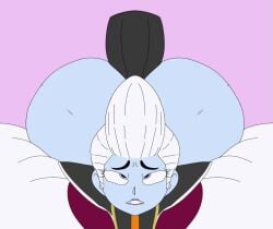 1boy anal animated asstronsfw big_ass big_butt disembodied_penis dragon_ball_super eyes_crossed femboy feminine_male huge_ass huge_butt no_sound solo solo_male tagme video whis white_hair