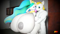 2016 3d breasts cum dinopony equine female friendship_is_magic horse hyper hyper_breasts hyper_penis hyperwave9000 male mammal my_little_pony penis prince_blueblood_(mlp) princess_celestia_(mlp) sex