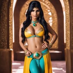 ai_generated aladdin mia_khalifa princess_jasmine princess_jasmine_(cosplay)