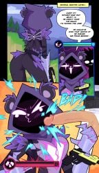 1boy 1girls ass comic damage_numbers english_text female fortnite fortnite:_battle_royale furry health_bar health_points imminent_sex male male/female meme_reference miscon oc raven_team_leader self_insert tagme