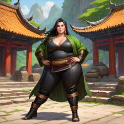 ai_generated blizzard_entertainment female human_(world_of_warcraft) monk_(warcraft) pandaria warcraft world_of_warcraft