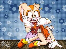 beheaded big_breasts bodysteal bodyswap confused cream_the_rabbit detachable detachable_head headless milf natural_body_magic nbm non-nude rouxsempai? sonic_(series) vanilla_the_rabbit what